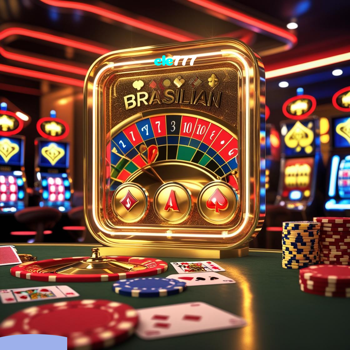 ele777:Mostre sua habilidade nas mesas de poker e vença os adversários!