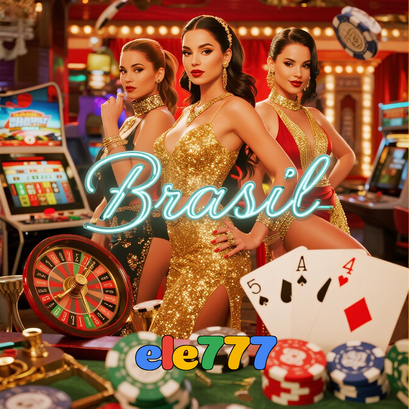 ele777：Gire as slots e vença com grandes prêmios!