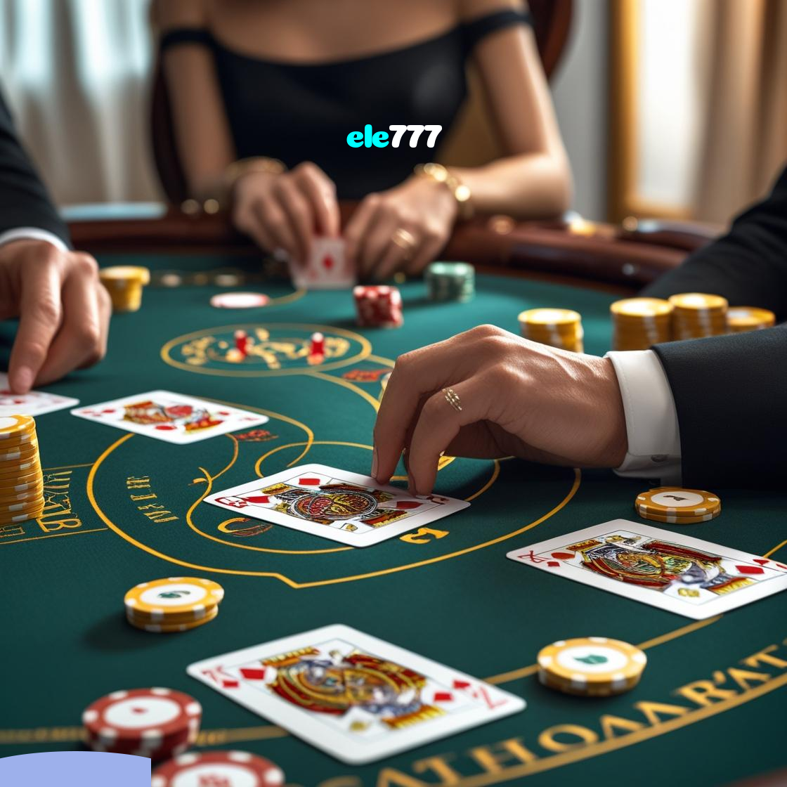 ele777:Jogue nas mesas de poker e se torne um campeão das cartas!