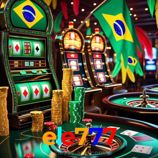 ele777：Jogue nas slots e ganhe prêmios surreais!